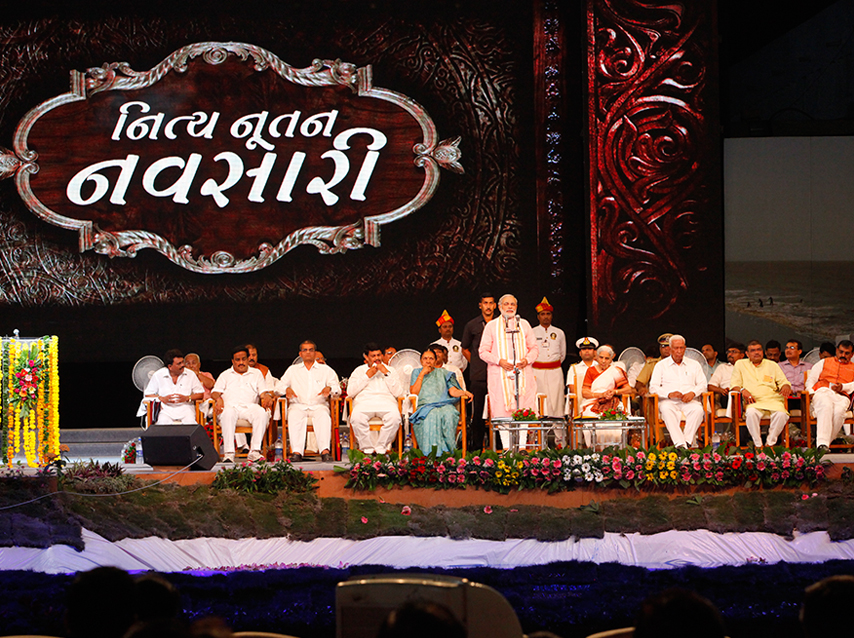 Chief Minister in Navsari on 1st May